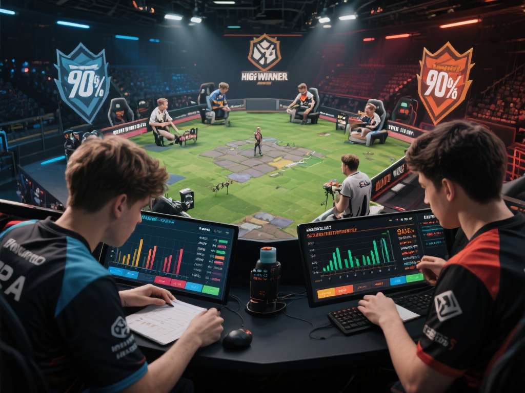 高赢家比例的玩家往往注重数据分析。通过对参赛战队或