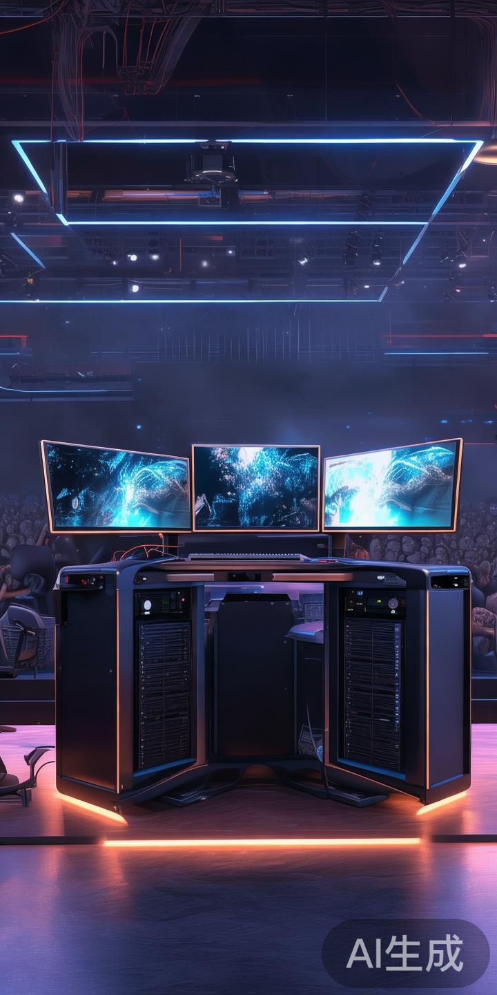 传统硬件型电竞台子依赖于高性能的物理硬件设施，通常